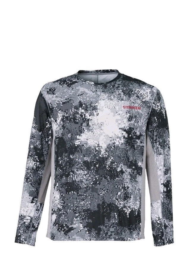 New Striker Triumph Men's Breathable Fishing UPF Veil Stryk Shirt Xlarge