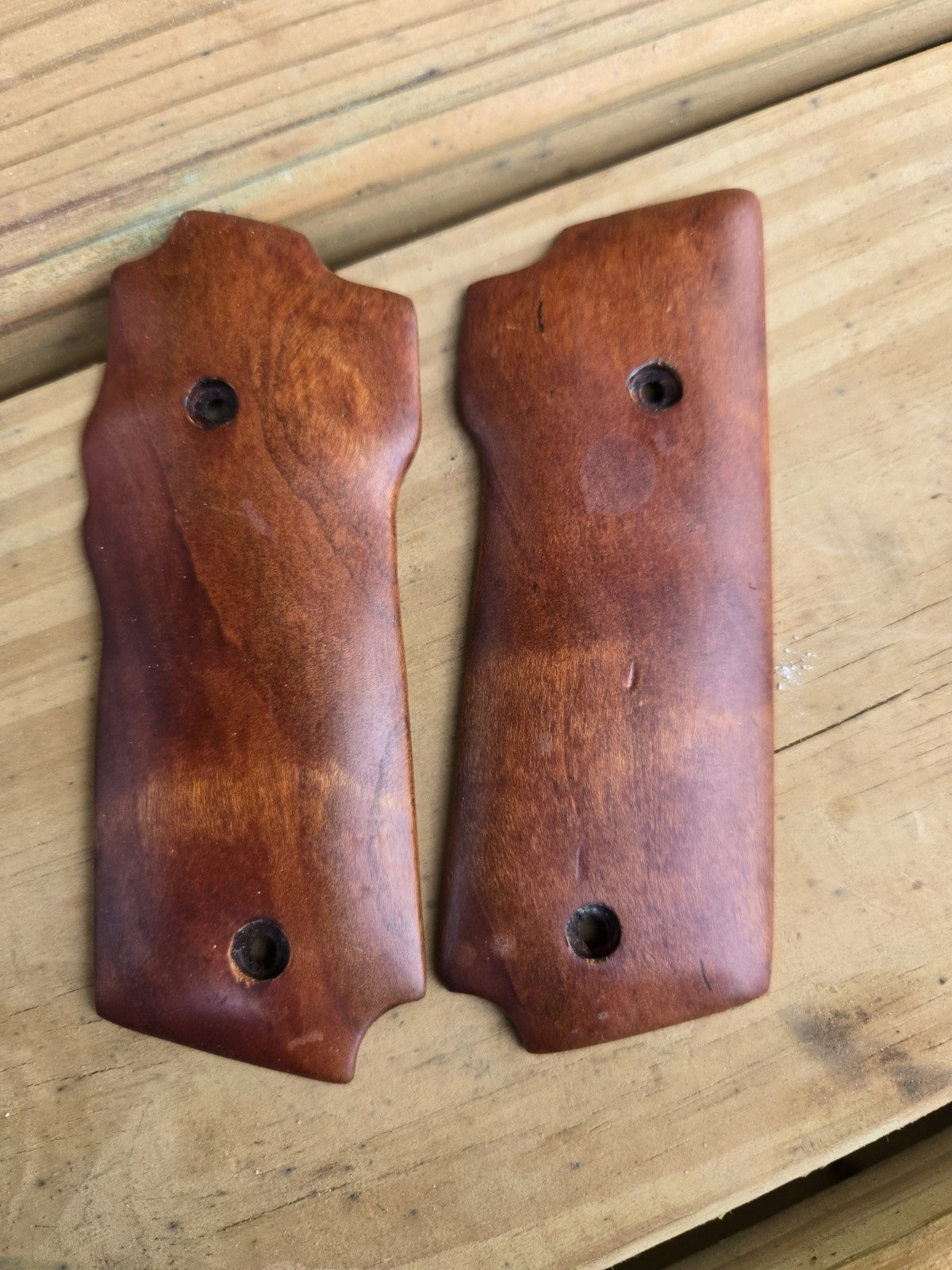 1988 Smith And Wesson Wooden Pistol Grip