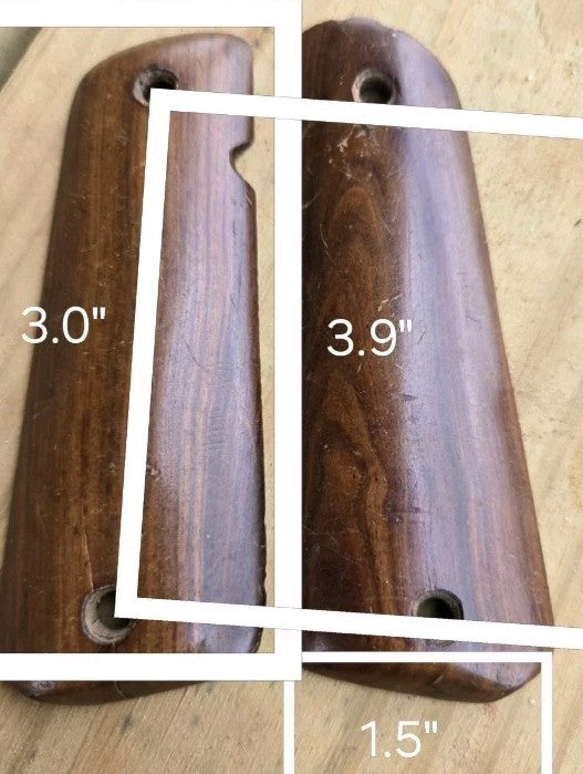 1911 Commander / Commander Compact Pistols Wooden Grips