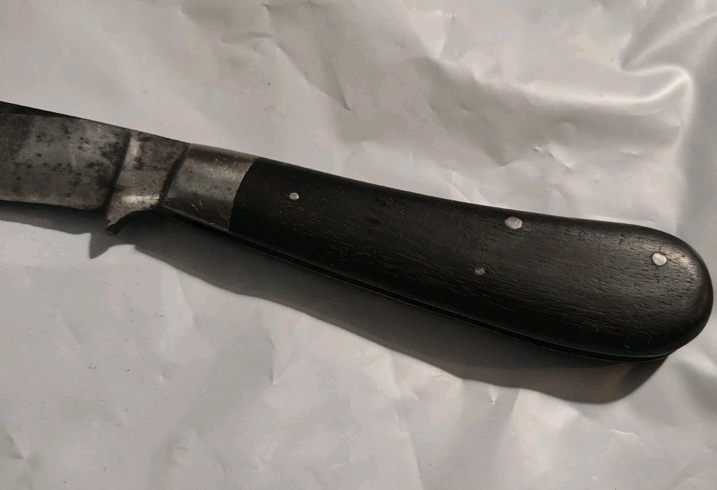 1930s Vintage 1 Blade KEEN KUTTER Carbon Hawkbill Pruner Pocket Knife USA
