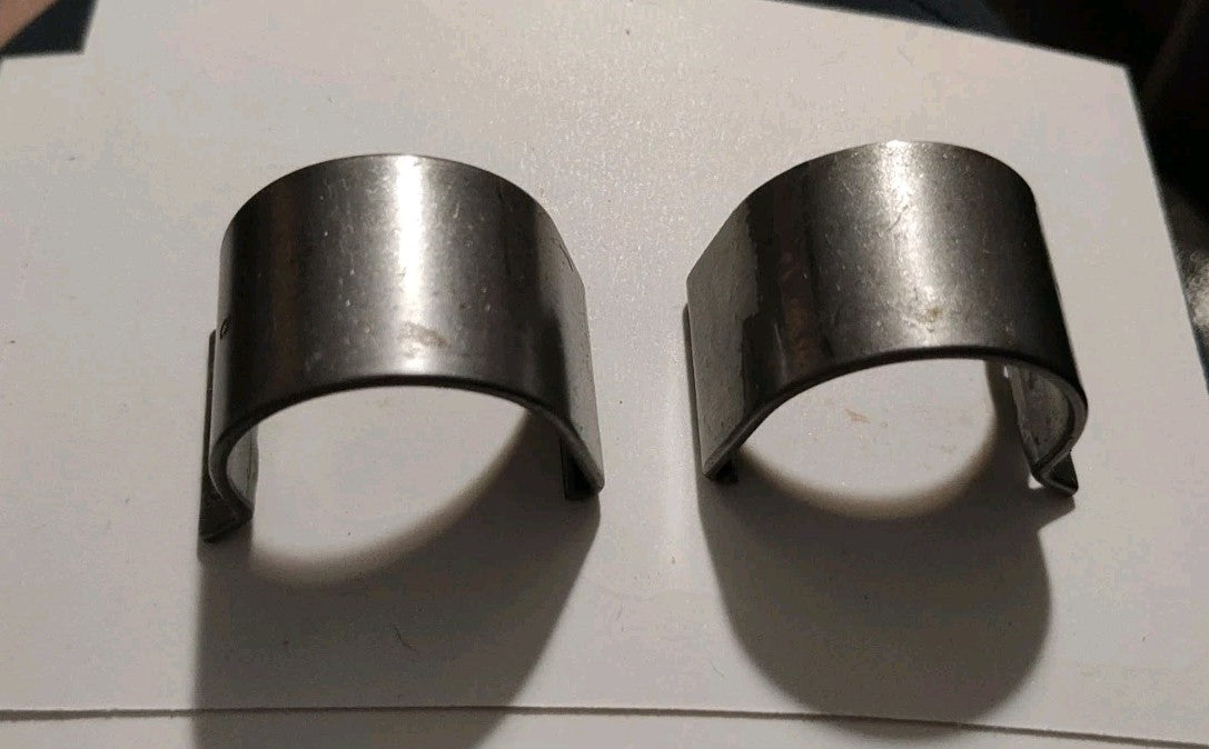 Vintage Weaver 1" Scope Rings Mounts Set Of 2 Silver