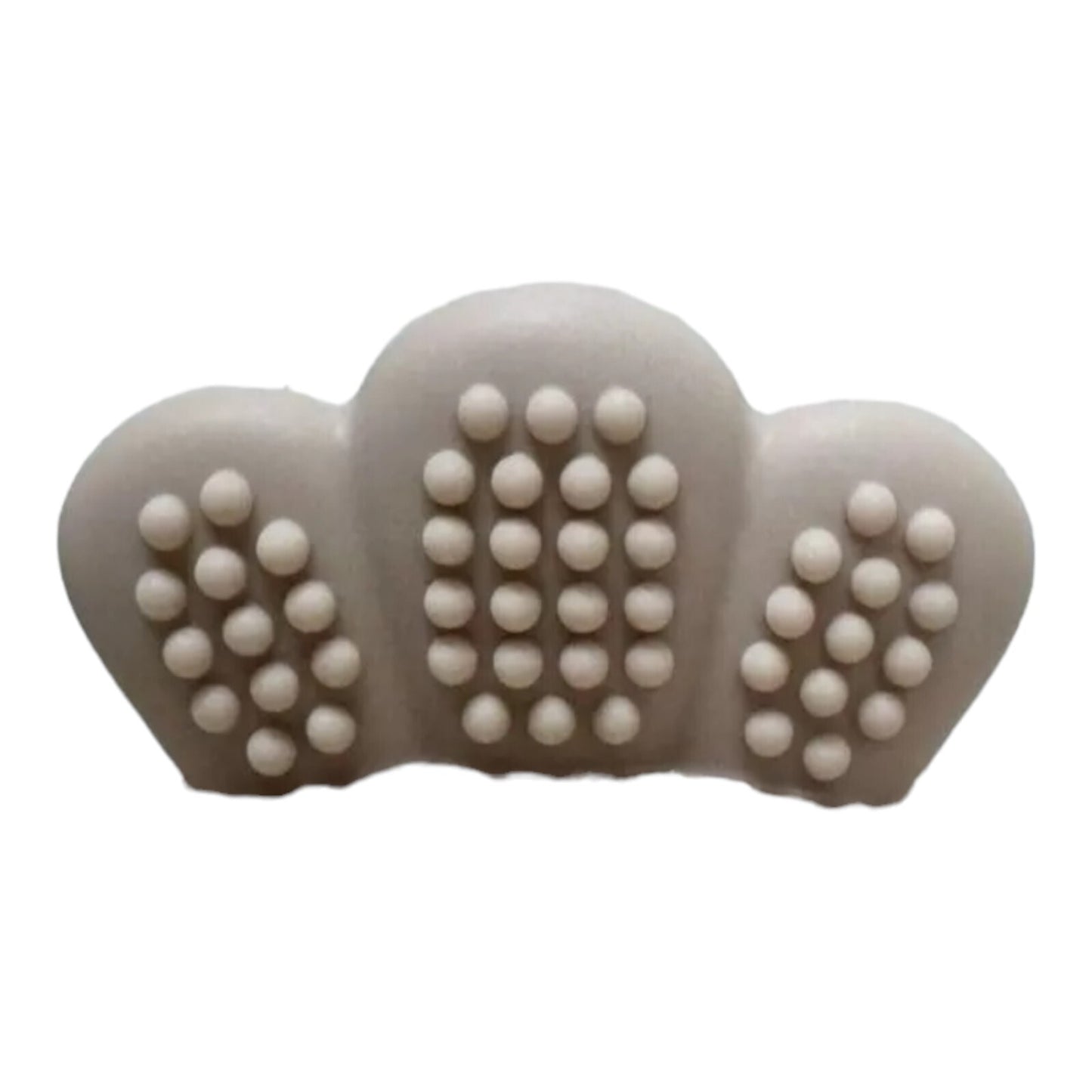 2 Packs Baby Teething Toy Silicone Teething Mitten Green and Tan