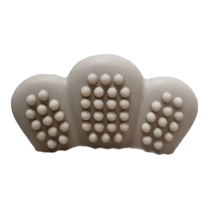 2 Packs Baby Teething Toy Silicone Teething Mitten Green and Tan
