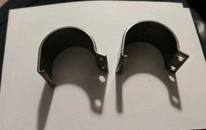 Vintage Weaver 1"  Scope Rings Mounts Set Of 2 Silver